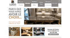 Desktop Screenshot of luxorcollection.com